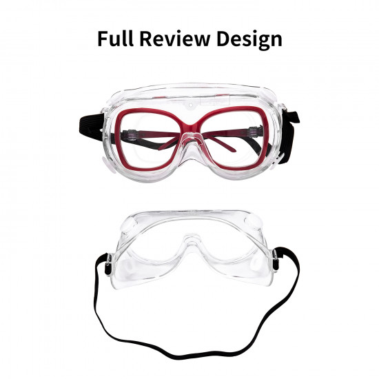 Protective Glasses Anti Flu Fog Safety Goggles Work Lab Eye Protection